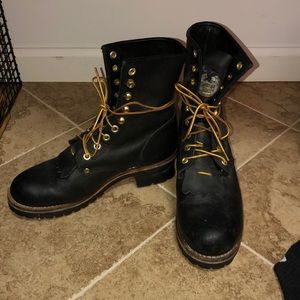 Leather Georgia boots